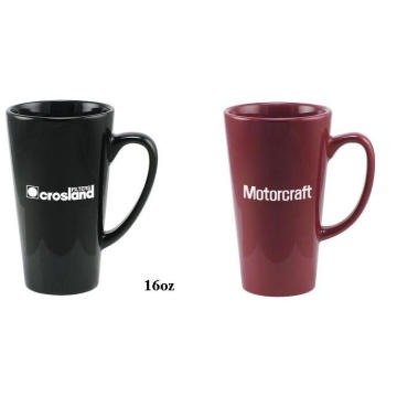 Caneca cerâmica de Latte, caneca grande de Latte 16oz, 16oz